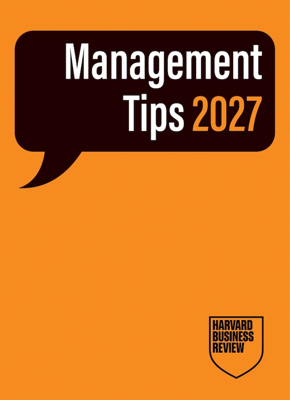 Couverture_Management Tips 2027: From Harvard Business Review