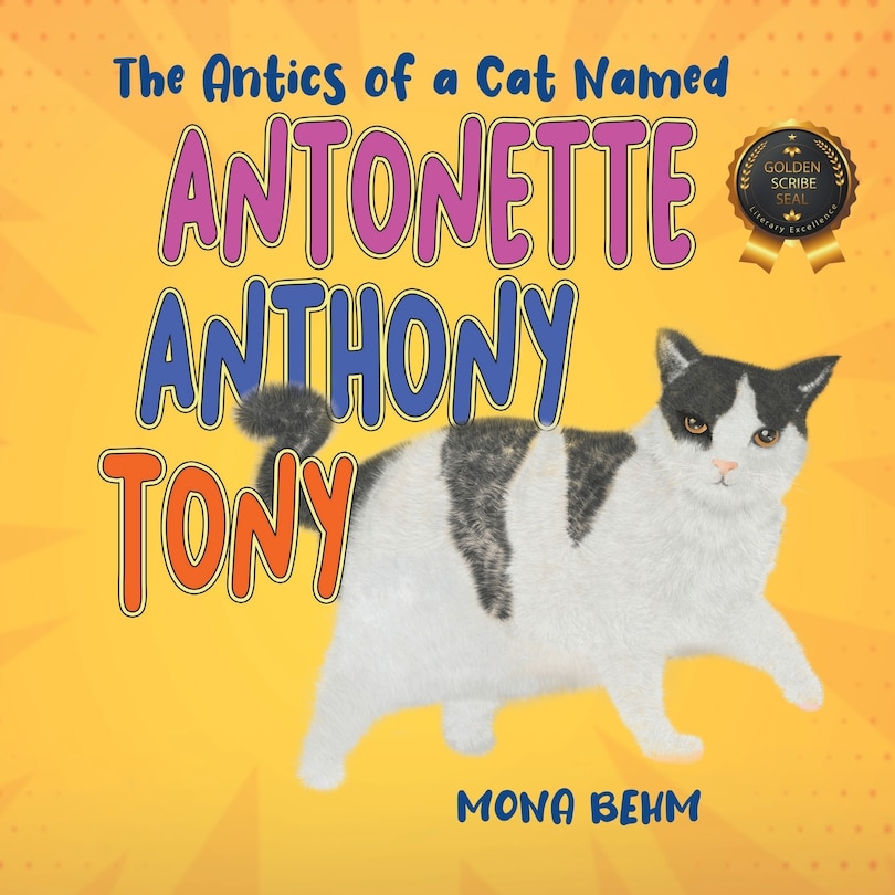 Couverture_The Antics of a Cat Named Antonette Anthony Tony