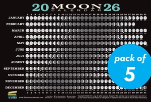 Couverture_2026 Moon Calendar Card (5 pack)
