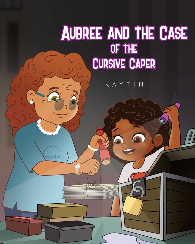 Front cover_Aubree AND THE CASE OF THE Cursive Caper