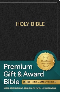 Couverture_KJV Holy Bible: Premium Gift and Award Bible, Black Imitation Leather