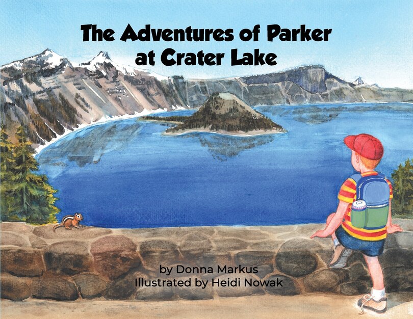 Front cover_The Adventures of Parker at Crater Lake