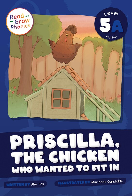 Front cover_Priscilla, the Chicken Who Wanted to Fit in