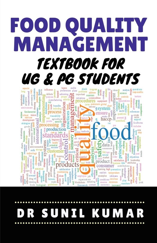 Front cover_Food Quality Management