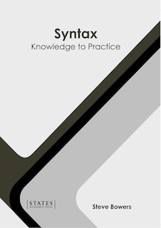 Couverture_Syntax: Knowledge to Practice