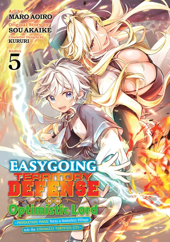 Couverture_Easygoing Territory Defense by the Optimistic Lord: Production Magic Turns a Nameless Village into the Strongest Fortified City (Manga) Vol. 5