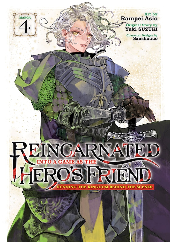 Front cover_Reincarnated Into a Game as the Hero's Friend: Running the Kingdom Behind the Scenes (Manga) Vol. 4