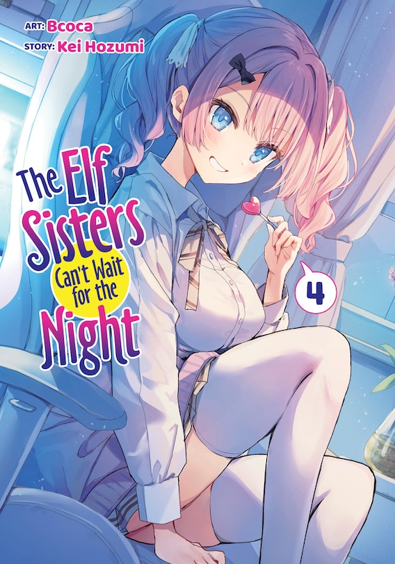 Front cover_The Elf Sisters Can't Wait for the Night Vol. 4