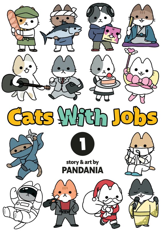 Couverture_Cats With Jobs Vol. 1