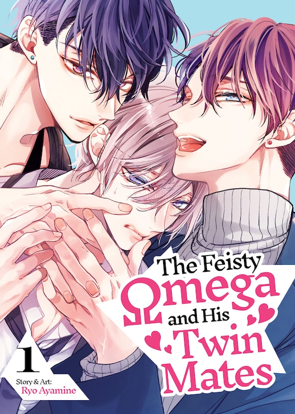 Front cover_The Feisty Omega and His Twin Mates Vol. 1