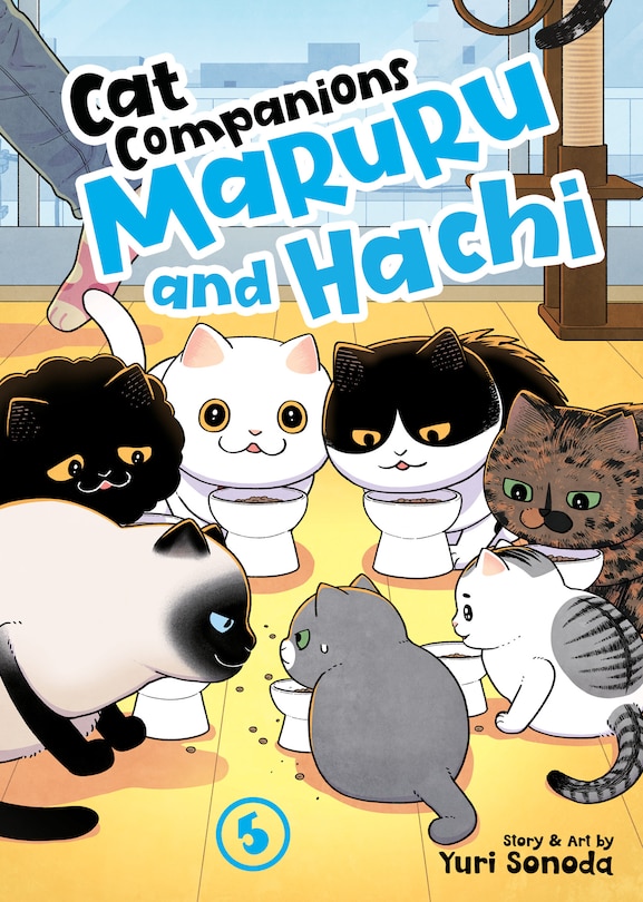 Front cover_Cat Companions Maruru and Hachi Vol. 5