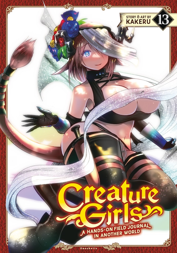 Front cover_Creature Girls: A Hands-On Field Journal in Another World Vol. 13