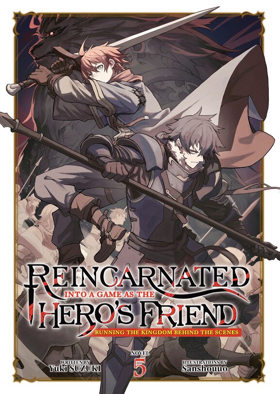 Front cover_Reincarnated Into a Game as the Hero's Friend: Running the Kingdom Behind the Scenes (Light Novel) Vol. 5