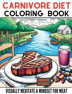 Couverture_Carnivore Diet Coloring Book