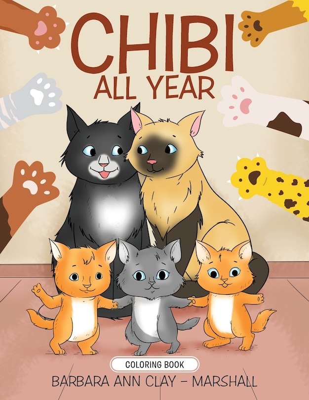 Front cover_Chibi All Year (Coloring Book)