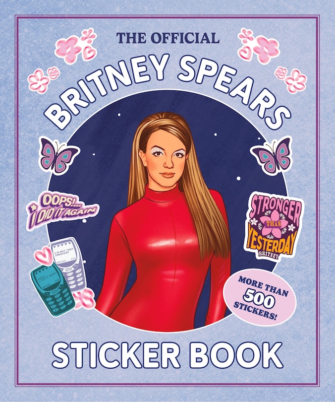 Couverture_The Official Britney Spears Sticker Book
