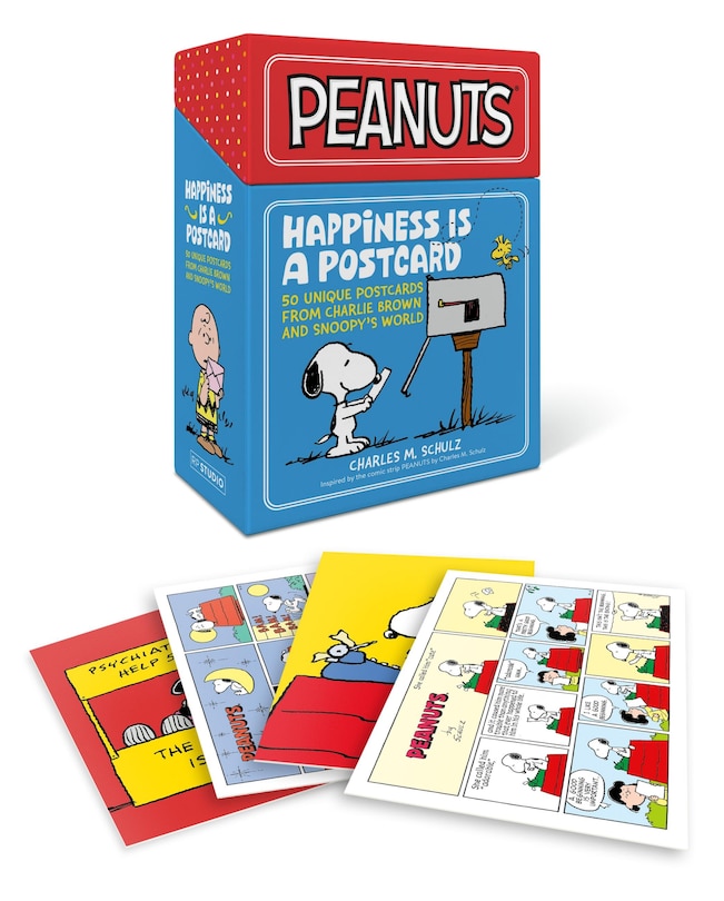 Couverture_Peanuts: Happiness Is a Postcard