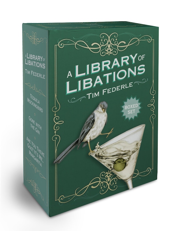 Front cover_A Library of Libations Boxed Set (Tequila Mockingbird; Gone with the Gin; Are You There God? It's Me, Margarita)