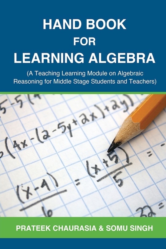 Front cover_Hand Book for Learning Algebra