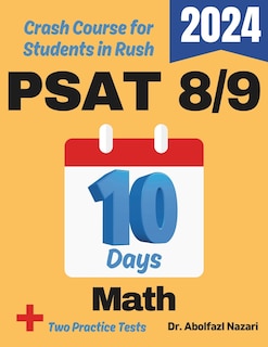 Front cover_PSAT 8/9 Math Test Prep in 10 Days