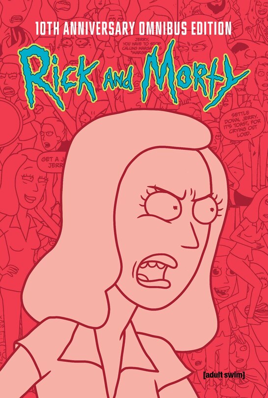 Front cover_Rick and Morty 10th Anniversary Omnibus Vol. 4