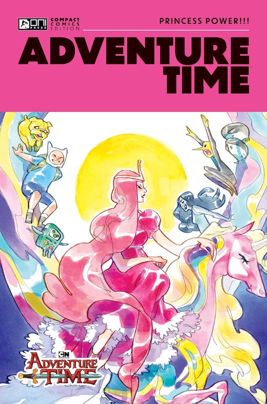 Front cover_Adventure Time Oni Compact Comics Edition: Princess Power!!!