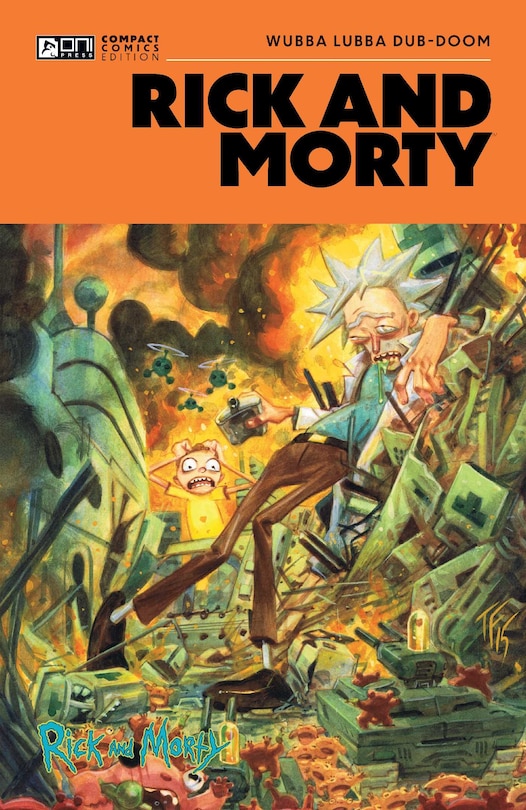 Couverture_Rick and Morty Oni Compact Comics Edition: Wubba Lubba Dub-DOOM