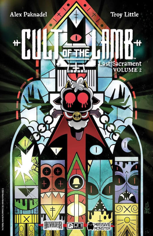 Front cover_Cult of the Lamb Vol. 2: Last Sacrament