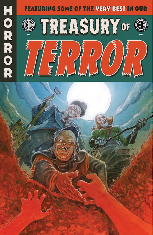 Front cover_The EC Comics Treasury of Terror Vol. 1