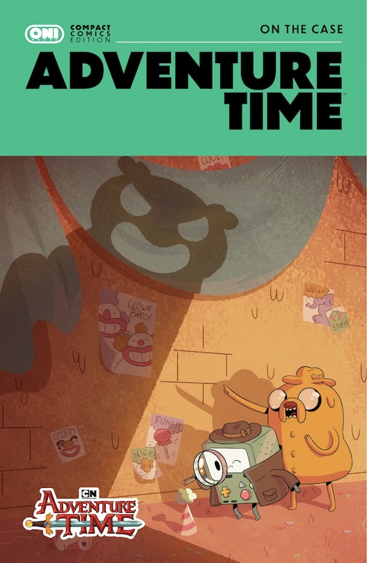 Couverture_Adventure Time Compact Comics Edition: On the Case