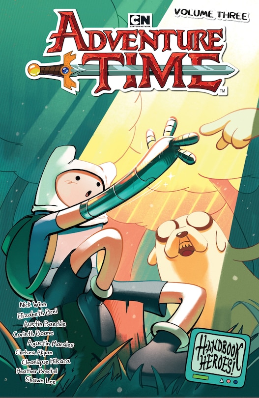 Front cover_Adventure Time Vol. 3: Handbook Heroes!