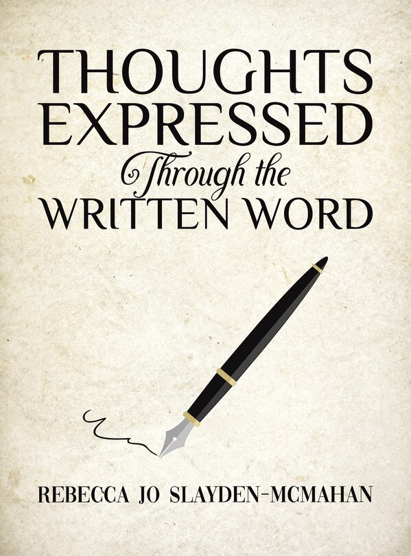 Couverture_Thoughts Expressed Through the Written Word