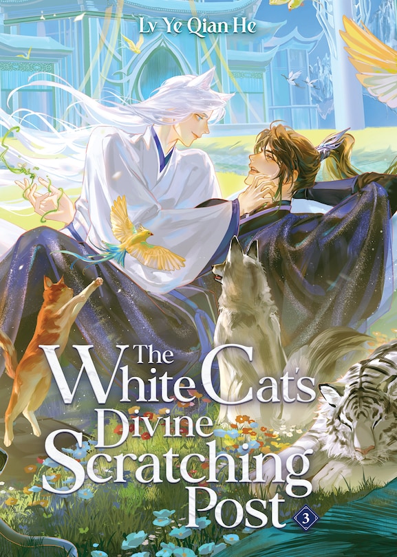 Front cover_The White Cat's Divine Scratching Post (Novel) Vol. 3