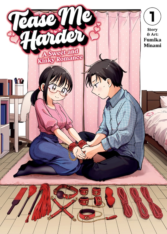 Front cover_Tease Me Harder: A Sweet and Kinky Romance Vol. 1