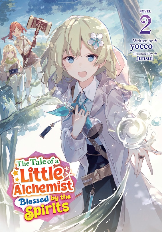 Couverture_The Tale of a Little Alchemist Blessed by the Spirits (Light Novel) Vol. 2