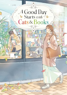 Couverture_A Good Day Starts with Cats and Books (Light Novel)