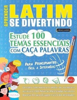 Couverture_Aprender Latim Se Divertindo! - Para Principiantes