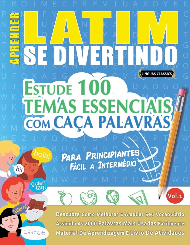 Couverture_Aprender Latim Se Divertindo! - Para Principiantes