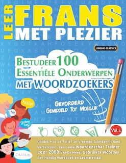Front cover_Leer Frans Met Plezier - Gevorderd