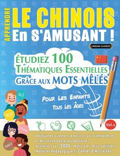 Couverture_Apprendre Le Chinois En s'Amusant - Pour Les Enfants