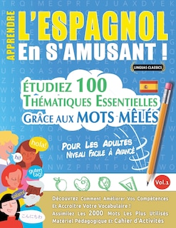 Couverture_Apprendre l'Espagnol En s'Amusant - Pour Les Adultes