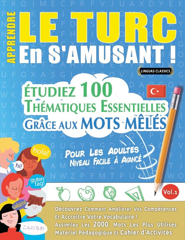 Couverture_Apprendre Le Turc En s'Amusant - Pour Les Adultes