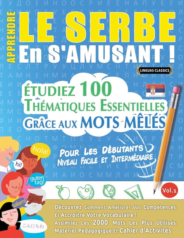 Couverture_Apprendre Le Serbe En s'Amusant - Pour Les Débutants