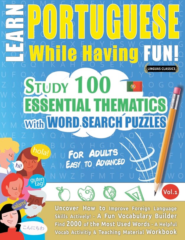 Front cover_Learn Portuguese While Having Fun! - For Adults