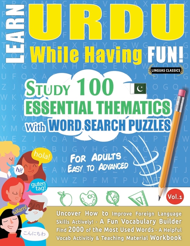 Front cover_Learn Urdu While Having Fun! - For Adults