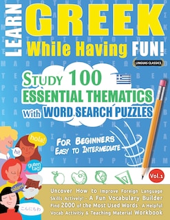 Couverture_Learn Greek While Having Fun! - For Beginners