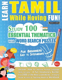 Couverture_Learn Tamil While Having Fun! - For Beginners