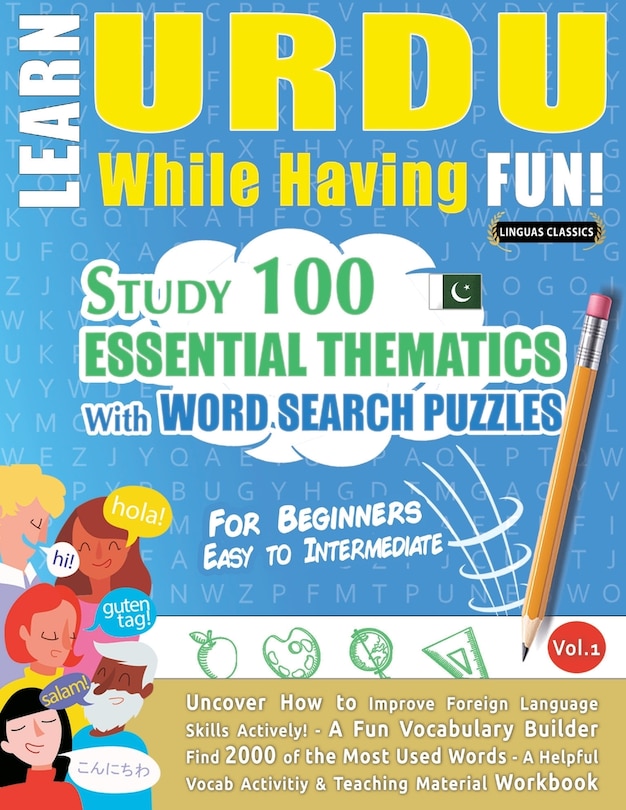 Couverture_Learn Urdu While Having Fun! - For Beginners