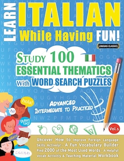 Front cover_Learn Italian While Having Fun! - Advanced