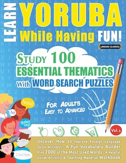 Front cover_Learn Yoruba While Having Fun! - For Adults